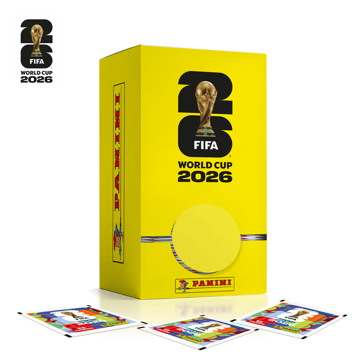 Copa do Mundo 2026 - 100 Envelopes com 700 Figurinhas e Dispenser